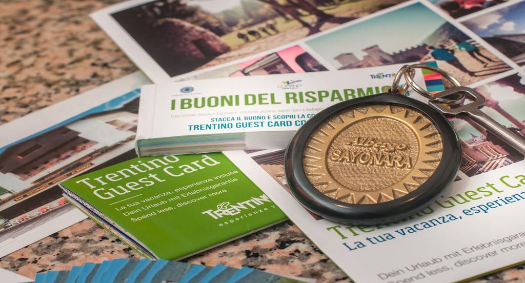 Albergo Sayonara Comano Terme Eksteriør billede